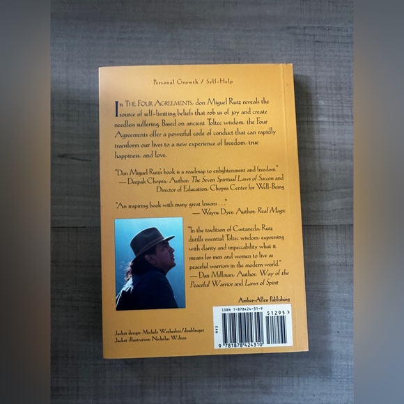 The Four Agreements Book by - Multicolor Cover - Picture 2 of 2